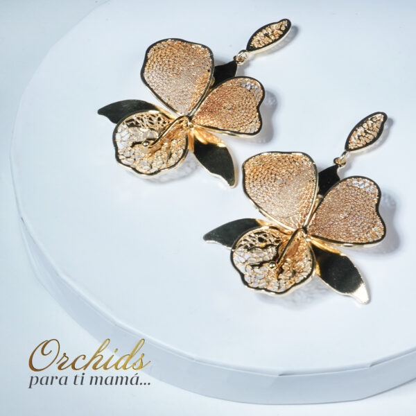 Aretes Dendrobium #1