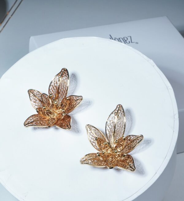 Aretes Cattleya #3