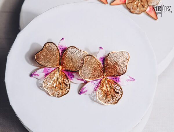 Aretes Dendrobium #2