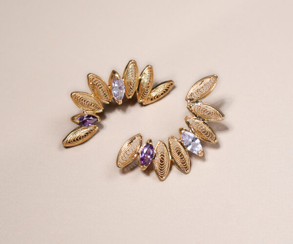 Aretes Media Luna
